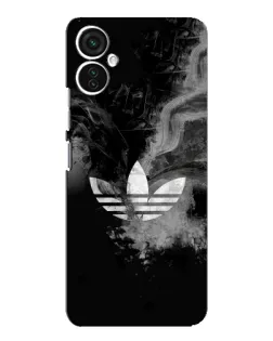 Чехол для TECNO Spark 9 Pro с картинкой «Абстрактный дым Adidas»