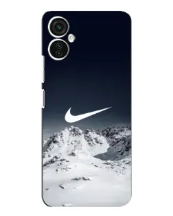 Чехол для TECNO Spark 9 Pro с картинкой «Nike — зимние горы»