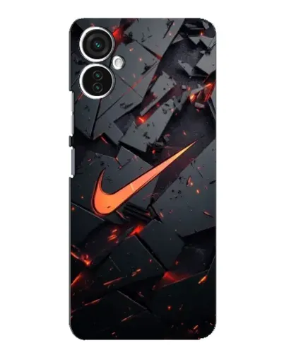 Чехол для TECNO Spark 9 Pro с картинкой «Nike — эффект разломов» Чехол для TECNO Spark 9 Pro с картинкой «Nike — эффект разломов»