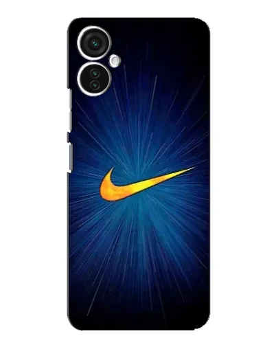 Чехол для TECNO Spark 9 Pro с картинкой «Синий пульс Nike» Чехол для TECNO Spark 9 Pro с картинкой «Синий пульс Nike»