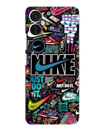 Чехол для TECNO Spark 9 Pro с картинкой «Яркий коллаж Nike» Чехол для TECNO Spark 9 Pro с картинкой «Яркий коллаж Nike»