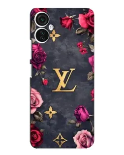Чехол для TECNO Spark 9 Pro с картинкой «Цветочный Louis Vuitton»