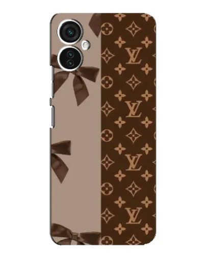 Чехол для TECNO Spark 9 Pro с картинкой «Louis Vuitton — банты»
