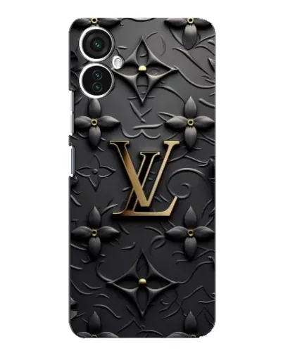 Чехол для TECNO Spark 9 Pro с картинкой «Кожаная текстура LV»