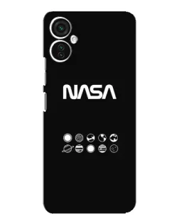 Чохол для TECNO Spark 9 Pro з картинкою «NASA — технічний принт»