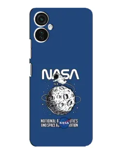 Чохол для TECNO Spark 9 Pro з картинкою «NASA — місячна місія»
