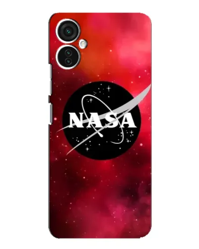 Чехол для TECNO Spark 9 Pro с картинкой «NASA — красная туманность»