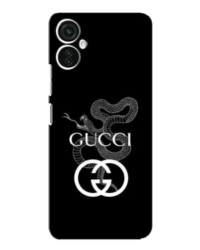 Чехол для TECNO Spark 9 Pro с картинкой «Gucci — серебряная змея»