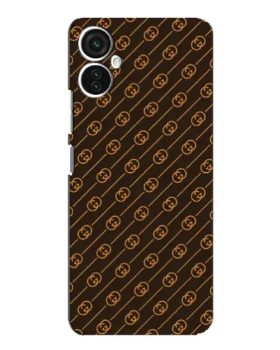 Чехол для TECNO Spark 9 Pro с картинкой «Gucci — золотые диагонали»