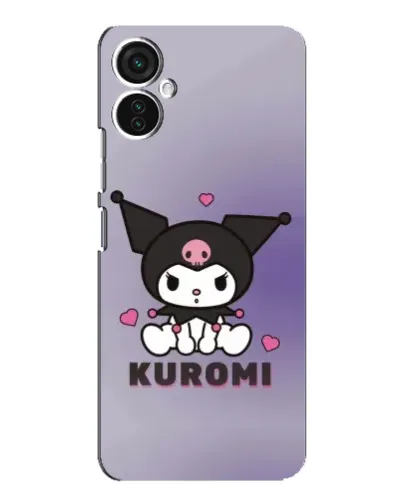 Чехол для TECNO Spark 9 Pro с картинкой «Kuromi — фиолетовый арт»