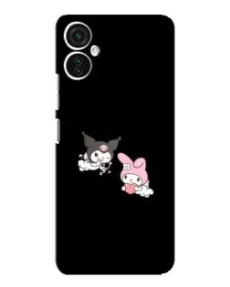 Чехол для TECNO Spark 9 Pro с картинкой «My Melody и Kuromi» Чехол для TECNO Spark 9 Pro с картинкой «My Melody и Kuromi»