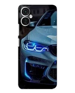 Чохол для TECNO Spark 9 Pro з картинкою «Погляд BMW з синіми фарами» Чохол для TECNO Spark 9 Pro з картинкою «Погляд BMW з синіми фарами»