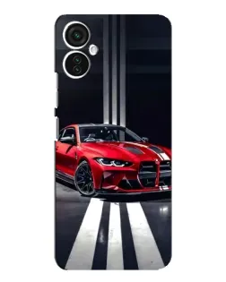 Чохол для TECNO Spark 9 Pro з картинкою «Червона BMW на дорозі» Чохол для TECNO Spark 9 Pro з картинкою «Червона BMW на дорозі»