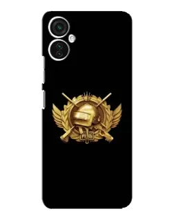 Чехол для TECNO Spark 9 Pro с картинкой «PUBG — оранжевый градиент»