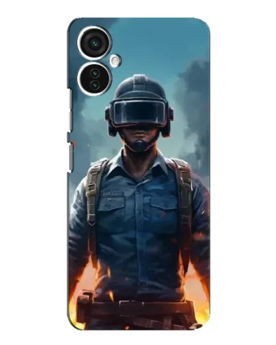 Чехол для TECNO Spark 9 Pro с картинкой «PUBG — реалистичный герой» Чехол для TECNO Spark 9 Pro с картинкой «PUBG — реалистичный герой»