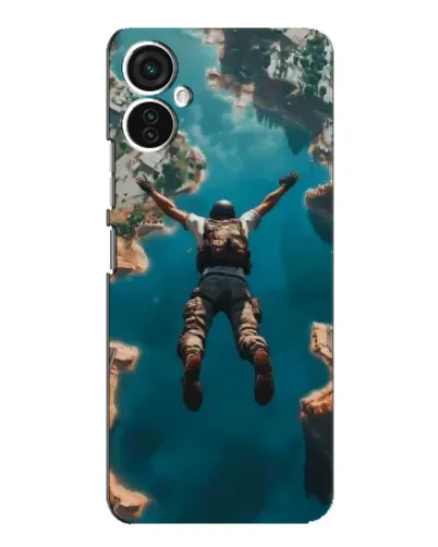 Чехол для TECNO Spark 9 Pro с картинкой «PUBG — свободное падение» Чехол для TECNO Spark 9 Pro с картинкой «PUBG — свободное падение»