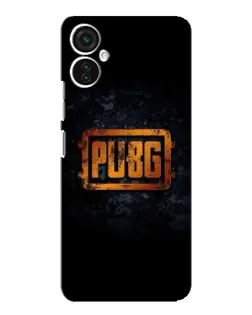 Чехол для TECNO Spark 9 Pro с картинкой «PUBG — золотой логотип»