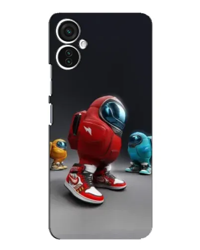 Чехол для TECNO Spark 9 Pro с картинкой «Among Us — 3D стиль»