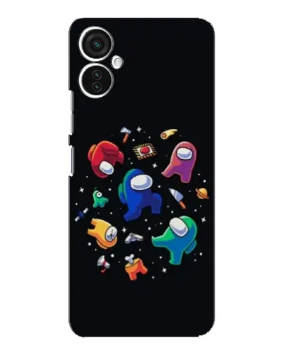 Чехол для TECNO Spark 9 Pro с картинкой «Among Us космос»