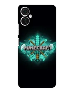 Чехол для TECNO Spark 9 Pro с картинкой «Minecraft Diamond лого»