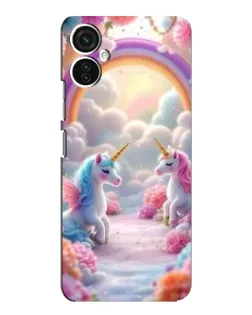 Чехол для TECNO Spark 9 Pro с картинкой «Радуга и единороги» Чехол для TECNO Spark 9 Pro с картинкой «Радуга и единороги»