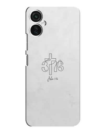 Чехол для TECNO Spark 9 Pro с картинкой «Иоанна 3:16 Крест» Чехол для TECNO Spark 9 Pro с картинкой «Иоанна 3:16 Крест»