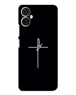 Чехол для TECNO Spark 9 Pro с картинкой «Тонкий крест»