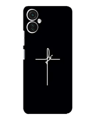 Чехол для TECNO Spark 9 Pro с картинкой «Тонкий крест» Чехол для TECNO Spark 9 Pro с картинкой «Тонкий крест»