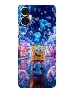 Чехол для TECNO Spark 9 Pro с картинкой «Неоновый океан»