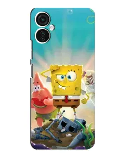 Чехол для TECNO Spark 9 Pro с картинкой «Спанч Боб победитель»