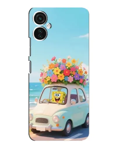 Чехол для TECNO Spark 9 Pro с картинкой «Автомобильное путешествие»