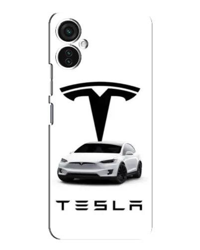 Чехол для TECNO Spark 9 Pro с картинкой «Tesla White Style» Чехол для TECNO Spark 9 Pro с картинкой «Tesla White Style»