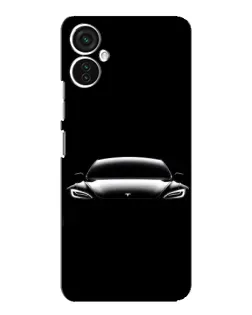 Чехол для TECNO Spark 9 Pro с картинкой «Фары Tesla Night»
