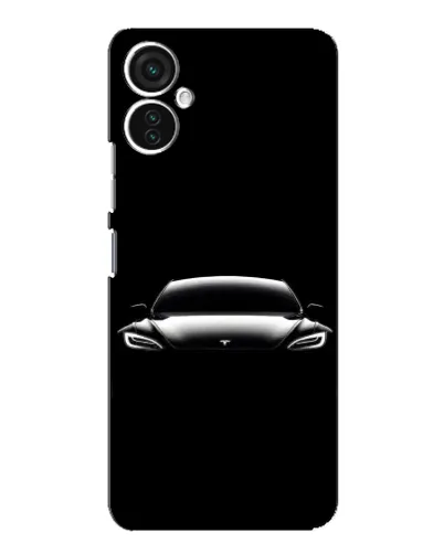 Чехол для TECNO Spark 9 Pro с картинкой «Фары Tesla Night» Чехол для TECNO Spark 9 Pro с картинкой «Фары Tesla Night»