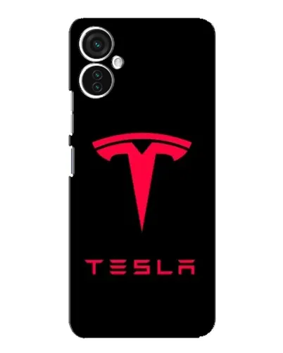 Чехол для TECNO Spark 9 Pro с картинкой «Tesla Red Logo» Чехол для TECNO Spark 9 Pro с картинкой «Tesla Red Logo»