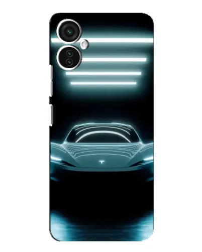 Чехол для TECNO Spark 9 Pro с картинкой «Tesla в неоне» Чехол для TECNO Spark 9 Pro с картинкой «Tesla в неоне»