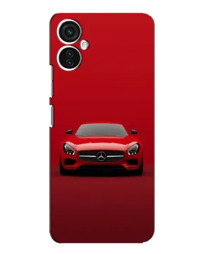 Чехол для TECNO Spark 9 Pro с картинкой «Красный Mercedes AMG» Чехол для TECNO Spark 9 Pro с картинкой «Красный Mercedes AMG»