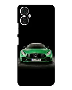Чехол для TECNO Spark 9 Pro с картинкой «Mercedes — неоновый лого»