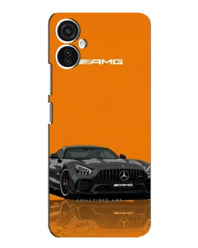 Чехол для TECNO Spark 9 Pro с картинкой «Оранжевый Mercedes AMG» Чехол для TECNO Spark 9 Pro с картинкой «Оранжевый Mercedes AMG»