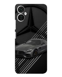 Чехол для TECNO Spark 9 Pro с картинкой «Mercedes AMG — графика»