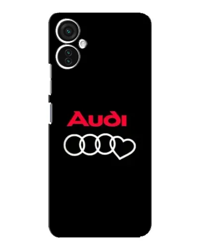 Чехол для TECNO Spark 9 Pro с картинкой «Логотип Audi Heart» Чехол для TECNO Spark 9 Pro с картинкой «Логотип Audi Heart»