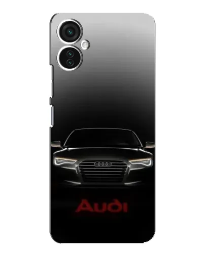 Чехол для TECNO Spark 9 Pro с картинкой «Audi — градиентный контур» Чехол для TECNO Spark 9 Pro с картинкой «Audi — градиентный контур»
