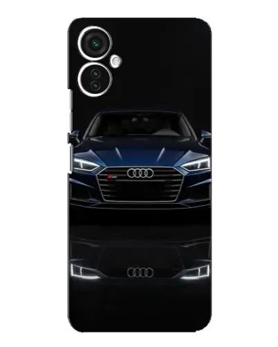 Чехол для TECNO Spark 9 Pro с картинкой «Audi — ночное отражение» Чехол для TECNO Spark 9 Pro с картинкой «Audi — ночное отражение»
