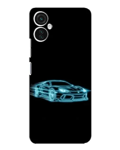 Чехол для TECNO Spark 9 Pro с картинкой «Неоновый контур Lamborghini» Чехол для TECNO Spark 9 Pro с картинкой «Неоновый контур Lamborghini»