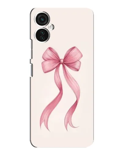 Чехол для TECNO Spark 9 Pro с картинкой «Розовый бант»