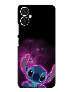 Чохол для TECNO Spark 9 Pro з картинкою «Неоновий Stitch»