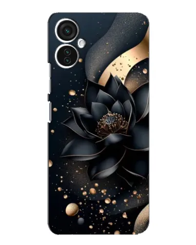 Чохол для TECNO Spark 9 Pro з картинкою «Чорний лотос» Чохол для TECNO Spark 9 Pro з картинкою «Чорний лотос»