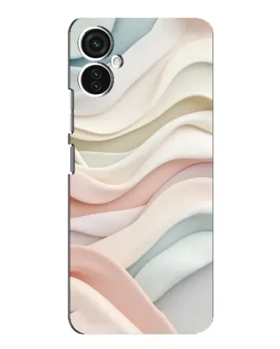 Чехол для TECNO Spark 9 Pro с картинкой «Пастельные нежные волны»