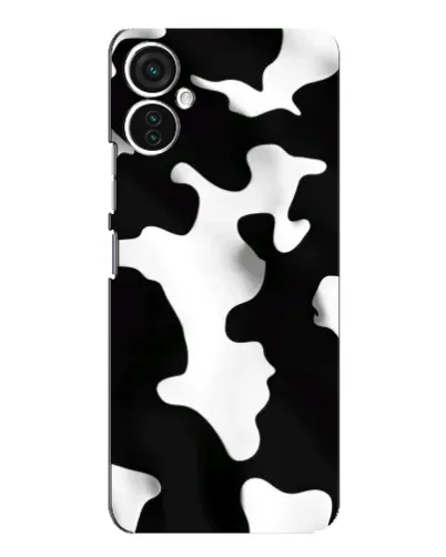 Чехол для TECNO Spark 9 Pro с картинкой «Черно-белое пятно»