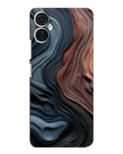 Чехол для TECNO Spark 9 Pro с картинкой «Цветные волны каньона»
